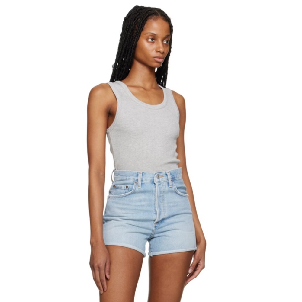 AGOLDE Blue Dee Denim Shorts size 28